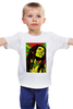 Заказать детскую футболку в Москве. Детская футболка классическая унисекс Боб Марлей от Виктор Гришин - готовые дизайны и нанесение принтов.
