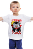 Заказать детскую футболку в Москве. Детская футболка классическая унисекс Сова Дракула Суперсова Goofi от supersova - готовые дизайны и нанесение принтов.