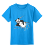 Заказать детскую футболку в Москве. Детская футболка классическая унисекс панда от krolya_spb@mail.ru - готовые дизайны и нанесение принтов.
