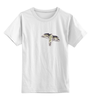 Заказать детскую футболку в Москве. Детская футболка классическая унисекс Птица от ystava - готовые дизайны и нанесение принтов.