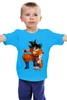 Заказать детскую футболку в Москве. Детская футболка классическая унисекс Dragon Ball Z от romanovskij.alesha@yandex.ru - готовые дизайны и нанесение принтов.