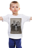Заказать детскую футболку в Москве. Детская футболка классическая унисекс Детская футболка "Семеный портрет" от soba4ki - готовые дизайны и нанесение принтов.
