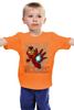 Заказать детскую футболку в Москве. Детская футболка классическая унисекс HeroMan от balden - готовые дизайны и нанесение принтов.