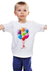 Заказать детскую футболку в Москве. Детская футболка классическая унисекс Воздушные Шарики от Виктор Гришин - готовые дизайны и нанесение принтов.