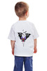 Заказать детскую футболку в Москве. Детская футболка классическая унисекс Летучая мышь выбирается из полуоткрытой молнии от IrinkaArt  - готовые дизайны и нанесение принтов.