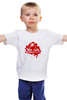 Заказать детскую футболку в Москве. Детская футболка классическая унисекс UNDERGROUND от T-shirt print  - готовые дизайны и нанесение принтов.
