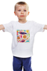 Заказать детскую футболку в Москве. Детская футболка классическая унисекс Обитатели моря 2 от Виктор Гришин - готовые дизайны и нанесение принтов.