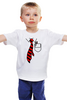 Заказать детскую футболку в Москве. Детская футболка классическая унисекс Галстук  от T-shirt print  - готовые дизайны и нанесение принтов.