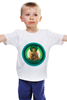Заказать детскую футболку в Москве. Детская футболка классическая унисекс Будда от i.d. - готовые дизайны и нанесение принтов.
