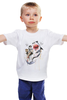 Заказать детскую футболку в Москве. Детская футболка классическая унисекс Mr. Shark от antosha - готовые дизайны и нанесение принтов.