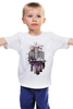 Заказать детскую футболку в Москве. Детская футболка классическая унисекс City Art от Анна Андреева - готовые дизайны и нанесение принтов.