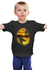 Заказать детскую футболку в Москве. Детская футболка классическая унисекс Йети на пляже от printik - готовые дизайны и нанесение принтов.