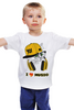 Заказать детскую футболку в Москве. Детская футболка классическая унисекс  Котэ от Никита Коледенков - готовые дизайны и нанесение принтов.