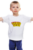 Заказать детскую футболку в Москве. Детская футболка классическая унисекс Super hero от THE_NISE  - готовые дизайны и нанесение принтов.