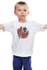 Заказать детскую футболку в Москве. Детская футболка классическая унисекс Петух от 4erta - готовые дизайны и нанесение принтов.