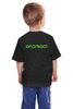 Заказать детскую футболку в Москве. Детская футболка классическая унисекс Android Eats Apple от balden - готовые дизайны и нанесение принтов.