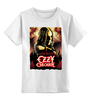 Заказать детскую футболку в Москве. Детская футболка классическая унисекс Ozzy Osbourne от Leichenwagen - готовые дизайны и нанесение принтов.