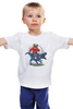Заказать детскую футболку в Москве. Детская футболка классическая унисекс Прогулка верхом от T-shirt print  - готовые дизайны и нанесение принтов.