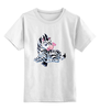 Заказать детскую футболку в Москве. Детская футболка классическая унисекс Зебра с бабочкой от Виктор Гришин - готовые дизайны и нанесение принтов.