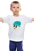Заказать детскую футболку в Москве. Детская футболка классическая унисекс Череп в шапке от printik - готовые дизайны и нанесение принтов.