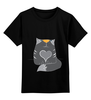 Заказать детскую футболку в Москве. Детская футболка классическая унисекс Влюблённый котик с сердцем от Margarita Nia - готовые дизайны и нанесение принтов.