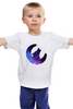 Заказать детскую футболку в Москве. Детская футболка классическая унисекс Space animals от FireFoxa - готовые дизайны и нанесение принтов.