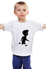Заказать детскую футболку в Москве. Детская футболка классическая унисекс Герой игры Limbo от YellowCloverShop - готовые дизайны и нанесение принтов.