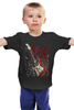 Заказать детскую футболку в Москве. Детская футболка классическая унисекс Гитара от printik - готовые дизайны и нанесение принтов.