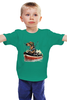 Заказать детскую футболку в Москве. Детская футболка классическая унисекс Рыболов  от ПРИНТЫ ПЕЧАТЬ  - готовые дизайны и нанесение принтов.