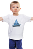 Заказать детскую футболку в Москве. Детская футболка классическая унисекс Футболка женская МГСУ от dyzel - готовые дизайны и нанесение принтов.
