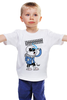 Заказать детскую футболку в Москве. Детская футболка классическая унисекс Санс из Undertale  от cherdantcev - готовые дизайны и нанесение принтов.