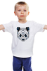 Заказать детскую футболку в Москве. Детская футболка классическая унисекс Панда от oldman - готовые дизайны и нанесение принтов.