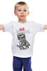 Заказать детскую футболку в Москве. Детская футболка классическая унисекс Old School art от Leichenwagen - готовые дизайны и нанесение принтов.