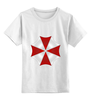 Заказать детскую футболку в Москве. Детская футболка классическая унисекс Umbrella Corporation от game-fan - готовые дизайны и нанесение принтов.