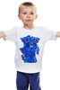Заказать детскую футболку в Москве. Детская футболка классическая унисекс Poppy Playtime - Хагги Вагги от weeert - готовые дизайны и нанесение принтов.