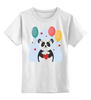 Заказать детскую футболку в Москве. Детская футболка классическая унисекс Панда от queen  - готовые дизайны и нанесение принтов.