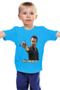 Заказать детскую футболку в Москве. Детская футболка классическая унисекс Rick TWD от drummer - готовые дизайны и нанесение принтов.