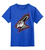 Заказать детскую футболку в Москве. Детская футболка классическая унисекс Rabbit Team от skynatural - готовые дизайны и нанесение принтов.