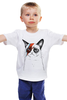 Заказать детскую футболку в Москве. Детская футболка классическая унисекс Кот пессимист от ShionSan - готовые дизайны и нанесение принтов.