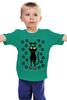 Заказать детскую футболку в Москве. Детская футболка классическая унисекс КОШКИ от Phoenix-W  - готовые дизайны и нанесение принтов.
