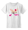 Заказать детскую футболку в Москве. Детская футболка классическая унисекс Собака от Violet - готовые дизайны и нанесение принтов.
