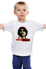 Заказать детскую футболку в Москве. Детская футболка классическая унисекс Муаммар Каддафи от Leichenwagen - готовые дизайны и нанесение принтов.