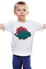 Заказать детскую футболку в Москве. Детская футболка классическая унисекс Бронтозаврик от BeliySlon - готовые дизайны и нанесение принтов.