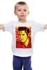 Заказать детскую футболку в Москве. Детская футболка классическая унисекс Элвис Пресли от Виктор Гришин - готовые дизайны и нанесение принтов.