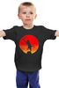 Заказать детскую футболку в Москве. Детская футболка классическая унисекс ✶ The Karate Cat ✶ от balden - готовые дизайны и нанесение принтов.