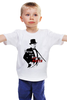 Заказать детскую футболку в Москве. Детская футболка классическая унисекс Puttin on the Putin от Savara - готовые дизайны и нанесение принтов.