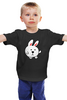 Заказать детскую футболку в Москве. Детская футболка классическая унисекс ЗАЙЧИК от cooldesign  - готовые дизайны и нанесение принтов.