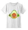 Заказать детскую футболку в Москве. Детская футболка классическая унисекс авокадо от queen  - готовые дизайны и нанесение принтов.