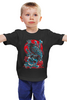 Заказать детскую футболку в Москве. Детская футболка классическая унисекс ☠Crow&Roses☠ от balden - готовые дизайны и нанесение принтов.