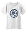 Заказать детскую футболку в Москве. Детская футболка классическая унисекс Велосипедист  от T-shirt print  - готовые дизайны и нанесение принтов.